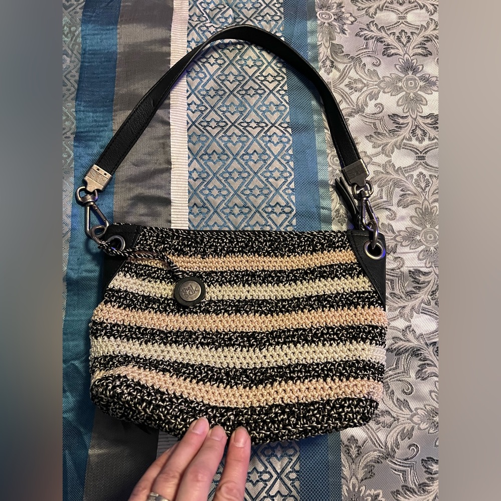The Sak crocheted striped hobo